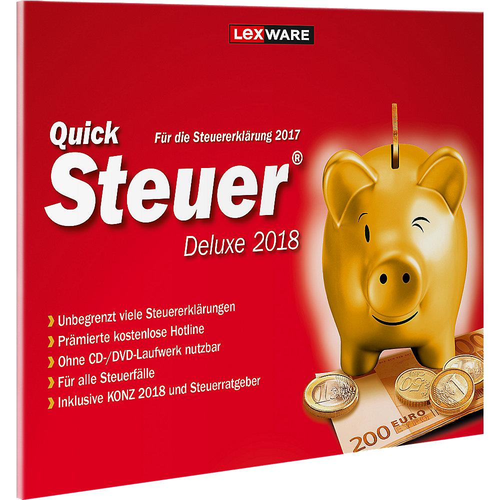 Lexware QuickSteuer Deluxe 2018, FFP