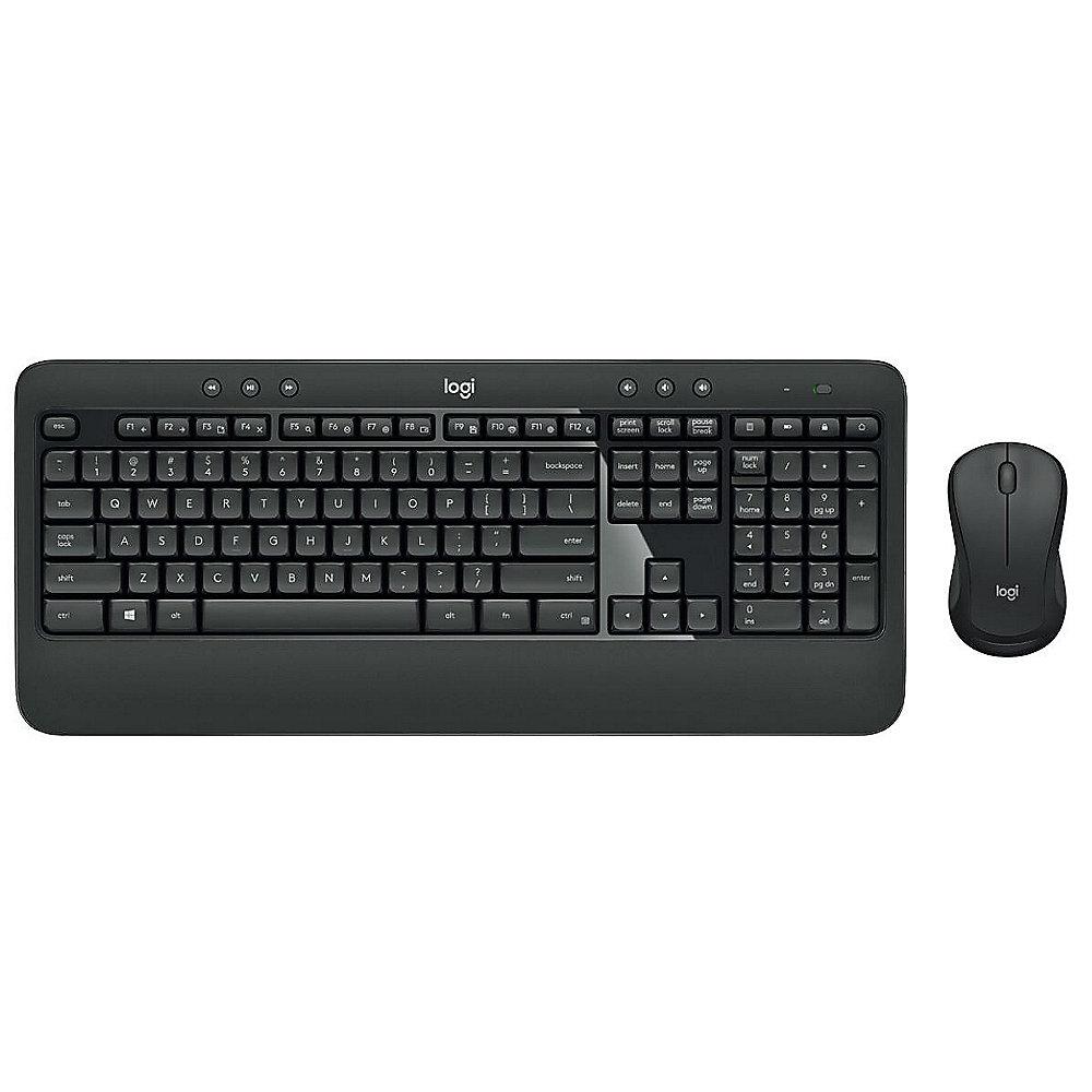 Logitech MK540 Advanced Kabelloses Tastatur Maus Kombination