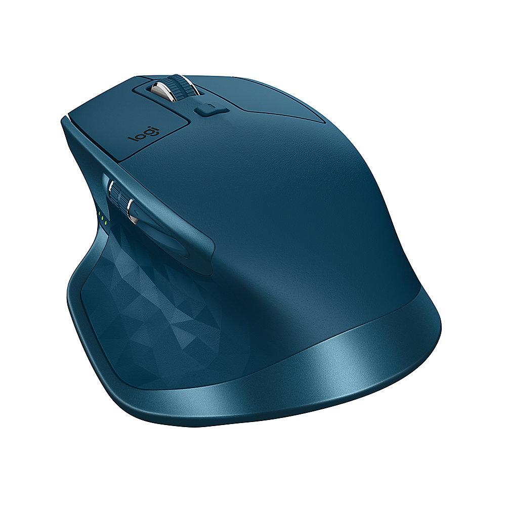 Logitech MX Master 2S Kabellose Maus PC/Mac Midnight Teal 910-005140