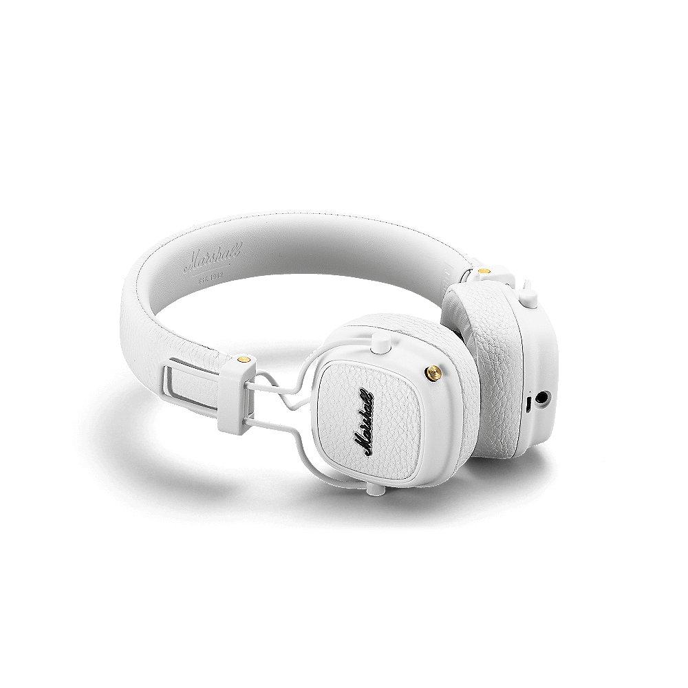 Marshall Major III Bluetooth weiß On-Ear-Kopfhörer