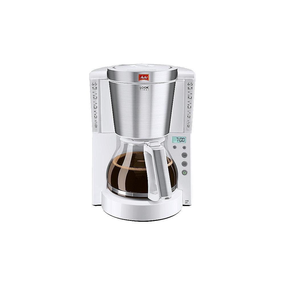 Melitta Look Timer 1011-07 Kaffeemaschine weiß, Melitta, Look, Timer, 1011-07, Kaffeemaschine, weiß