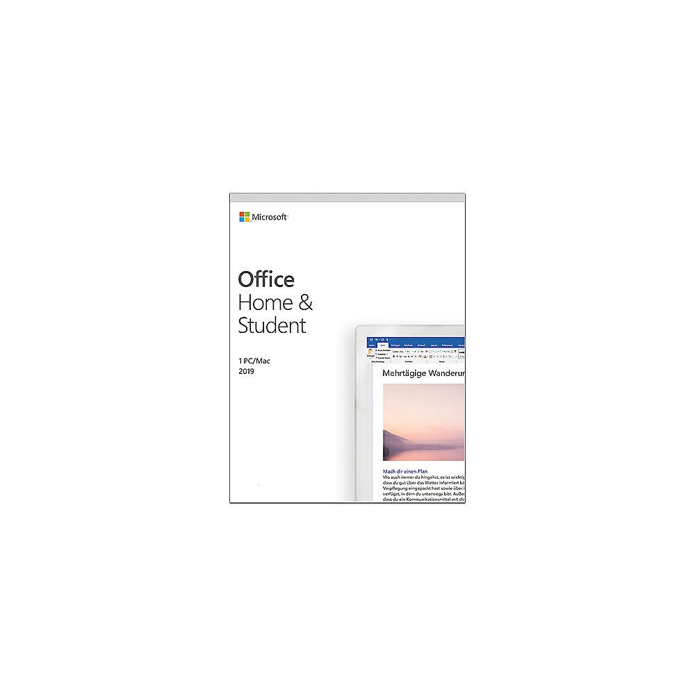Microsoft Office Home & Student 2019 (1 Benutzer/ 1PC/Mac) Multilingual ESD