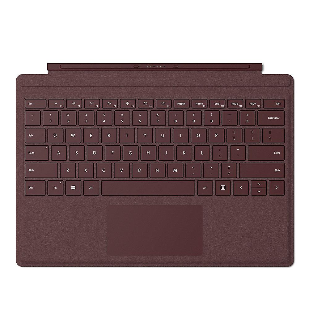 Microsoft Surface Pro Signature Type Cover bordeaux rot
