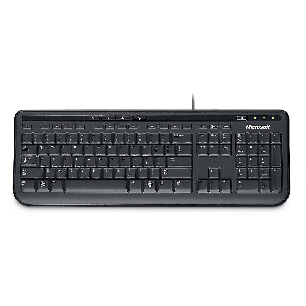 Microsoft Wired Keyboard 600 Schwarz ANB-00008