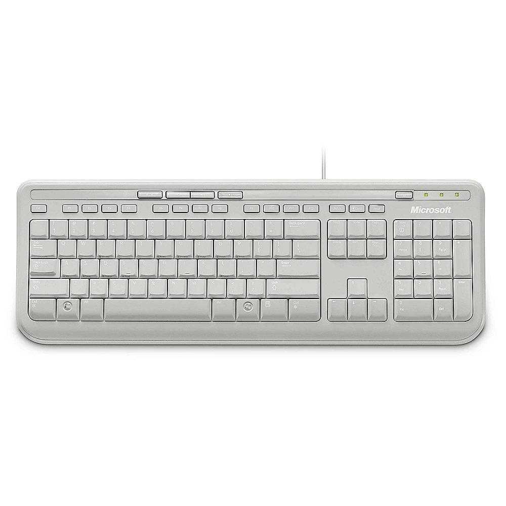 Microsoft Wired Keyboard 600 Weiß ANB-00028