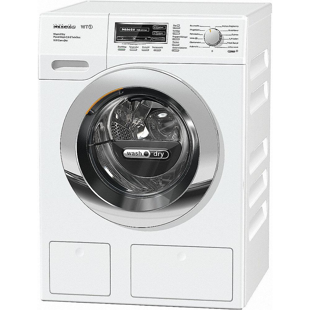 Miele WTH730WPM WT1 Waschtrockner Frontlader A PWash 2.0 & TDos Wifi 7/4kg Weiß