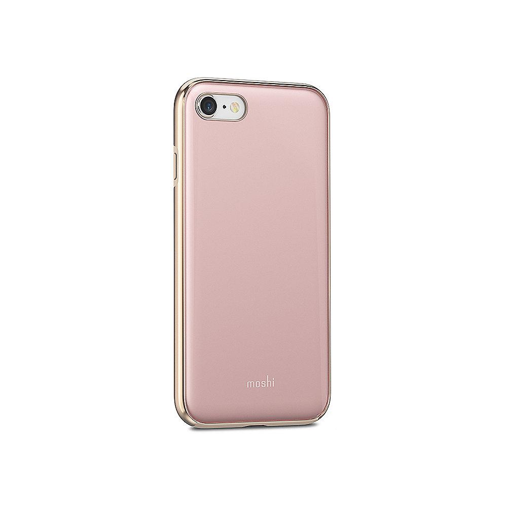 Moshi iGlaze Schutzhülle für iPhone 7/8 Taupe Pink 99MO088305