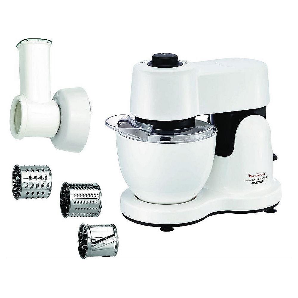 Moulinex QA2131 Küchenmaschine Masterchef Compact White Plus