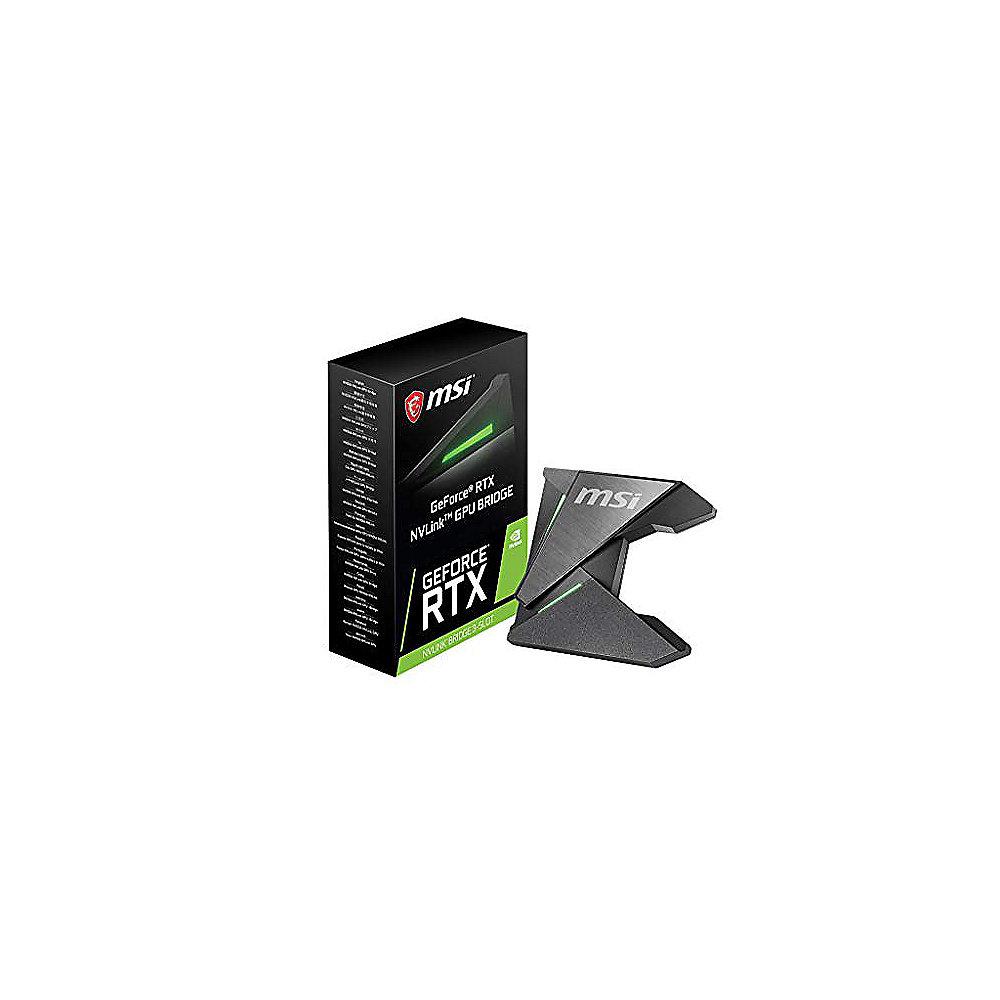 MSI Gaming NVlink-Bridge (3-slot, 60 mm), MSI, Gaming, NVlink-Bridge, 3-slot, 60, mm,