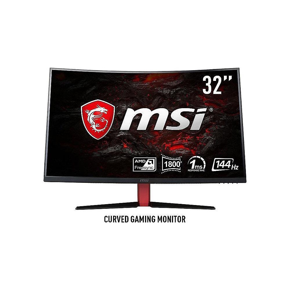 MSI Optix AG32C-3086 31,5" (80cm) FHD curved Gaming-Monitor FreeSync 165Hz 1ms