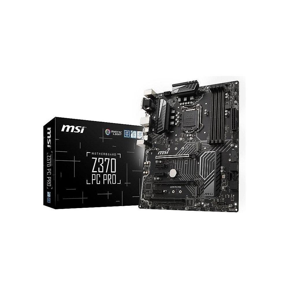 MSI Z370 PC Pro ATX Mainboard Sockel 1151 (Coffee Lake)