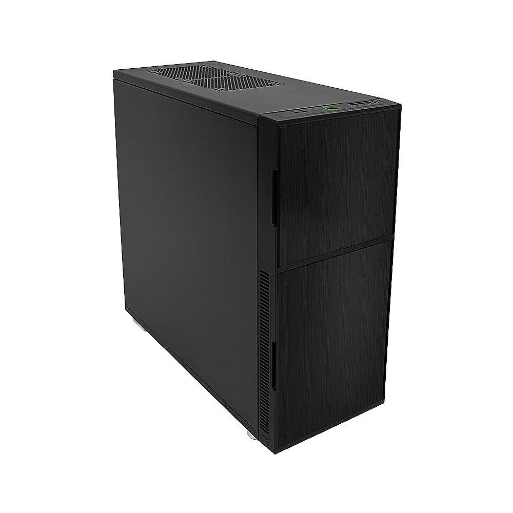 Nanoxia Deep Silence 5 Rev.B Big Tower E-ATX Gehäuse schallgedämmt dark black