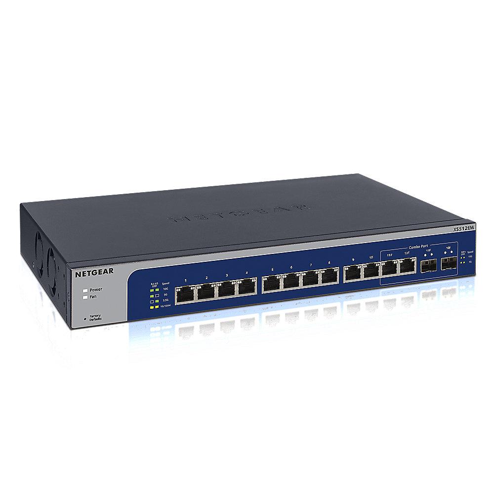 Netgear XS512EM 12x 10Gigabit/Multi Gigabit Smart Switch ( 2x 10G Combo SFP )