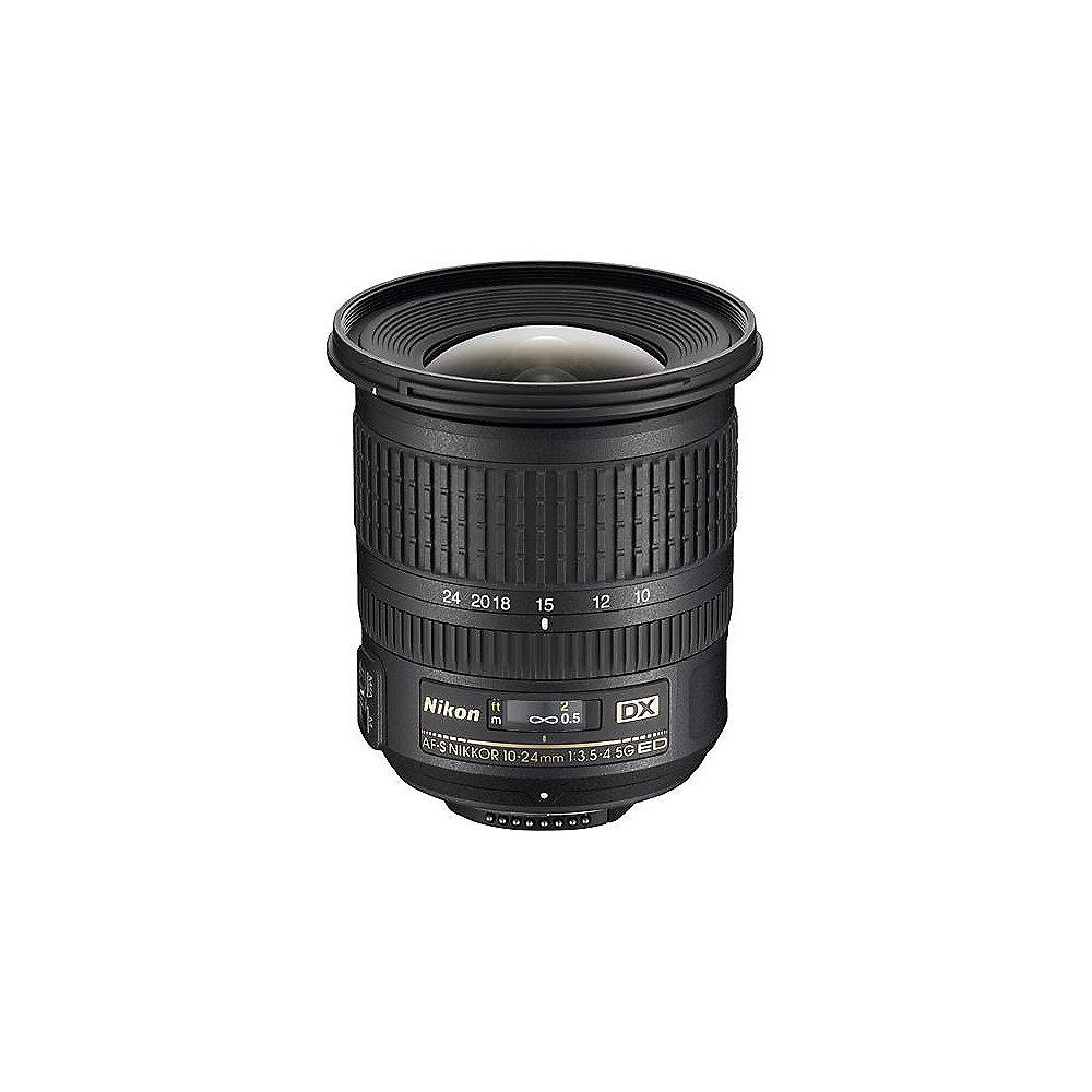 Nikon AF-S DX Nikkor 10-24mm f/3.5-4.5G ED Weitwinkel Zoom Objektiv, Nikon, AF-S, DX, Nikkor, 10-24mm, f/3.5-4.5G, ED, Weitwinkel, Zoom, Objektiv