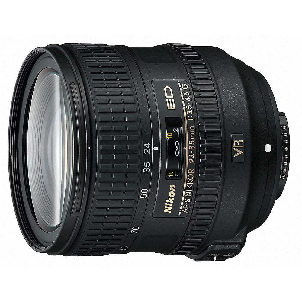 Nikon AF-S Nikkor 24-85mm f/3.5-4.5G ED VR Standard Zoom Objektiv, Nikon, AF-S, Nikkor, 24-85mm, f/3.5-4.5G, ED, VR, Standard, Zoom, Objektiv