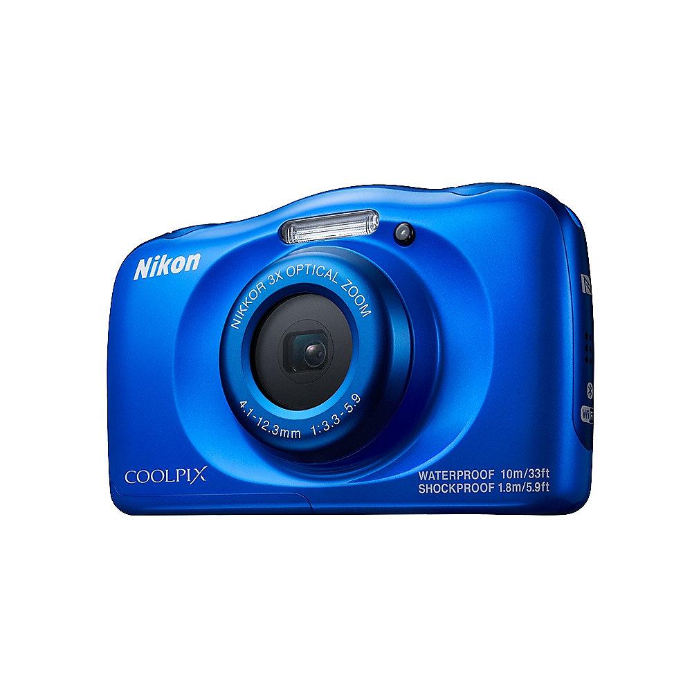 Nikon COOLPIX W100 Unterwasserkamera blau