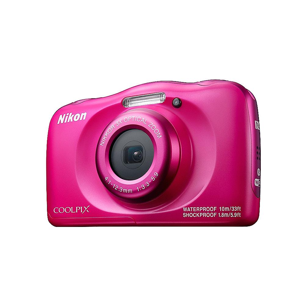 Nikon COOLPIX W100 Unterwasserkamera pink