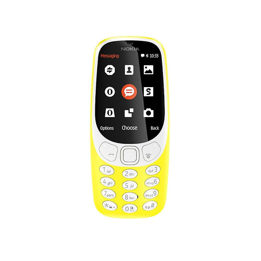 Nokia 3310 (2017) Dual-SIM gelb, Nokia, 3310, 2017, Dual-SIM, gelb