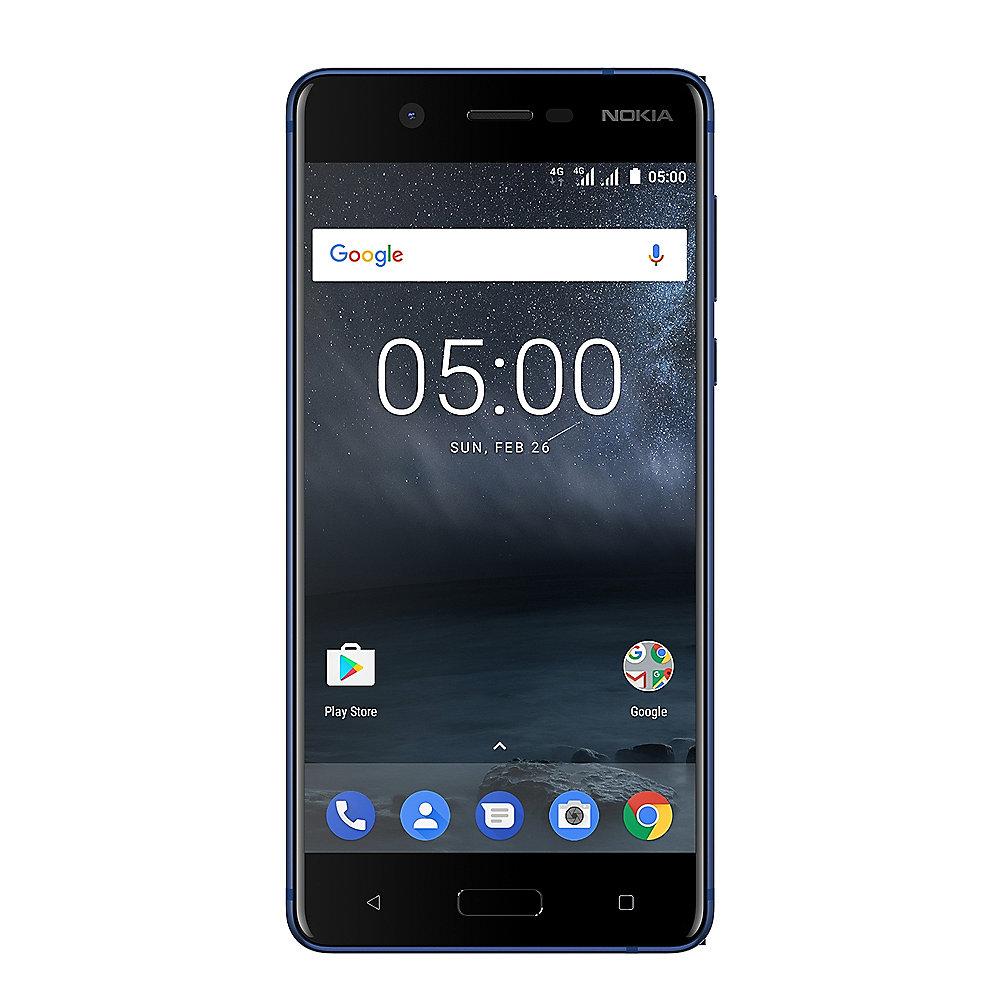 Nokia 5 16GB tempered blue Dual-SIM Android 7.1 Smartphone, Nokia, 5, 16GB, tempered, blue, Dual-SIM, Android, 7.1, Smartphone