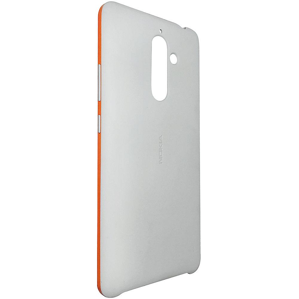 Nokia 7 Plus - Soft Touch Case CC-506, LightGrey/ Copper