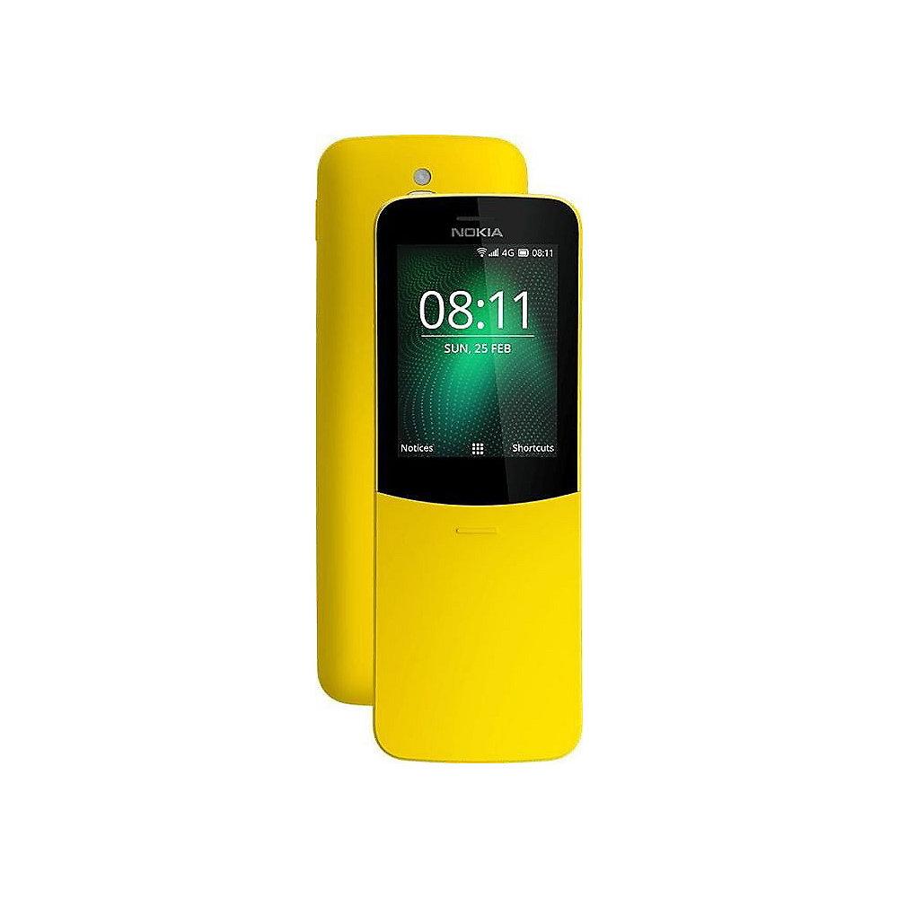 Nokia 8110 4G Dual-SIM gelb, Nokia, 8110, 4G, Dual-SIM, gelb