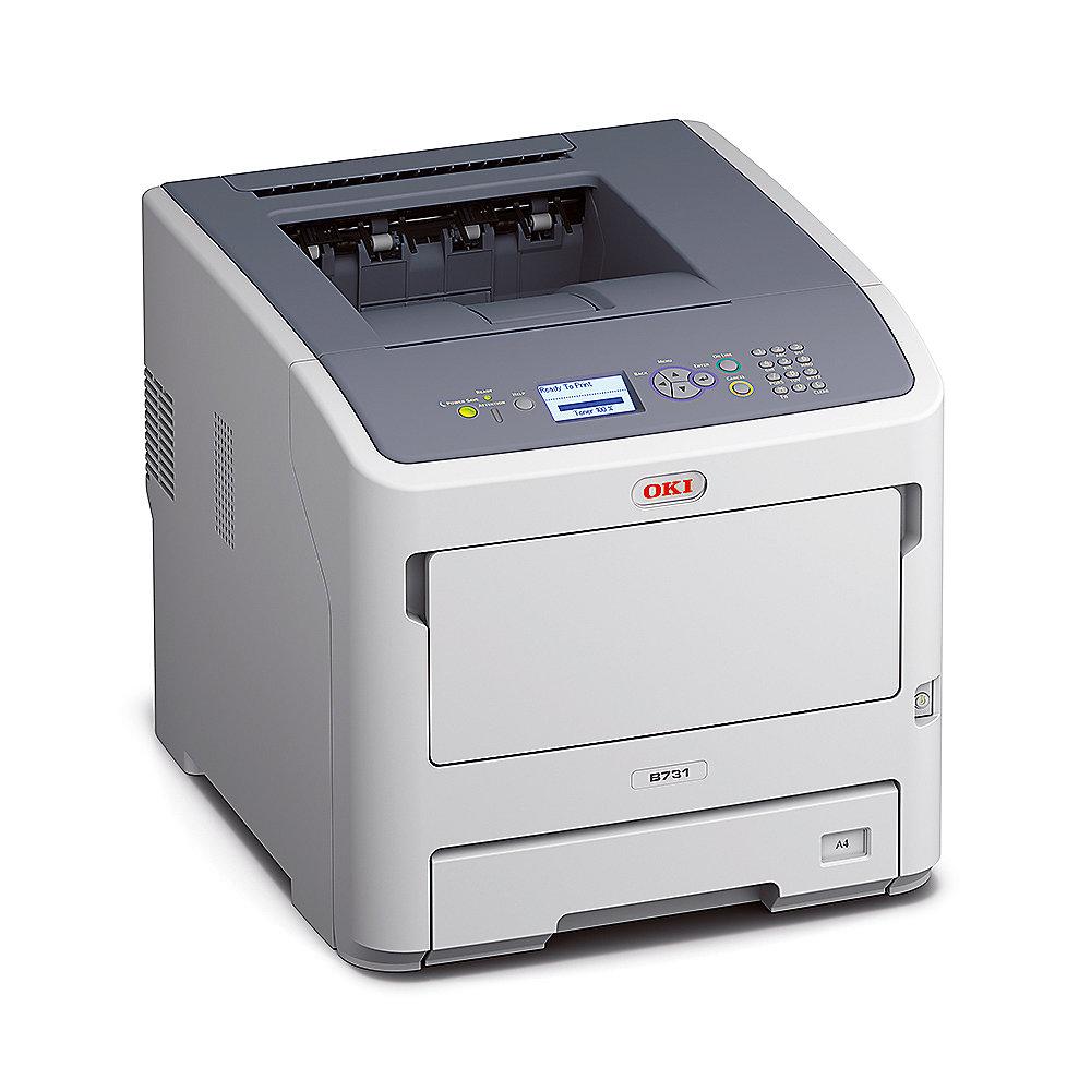 OKI B731dnw S/W-Laserdrucker Duplex WLAN
