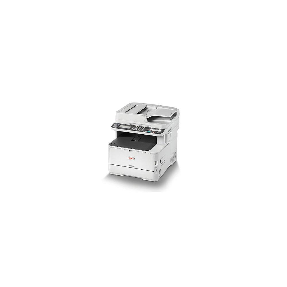 OKI MC363dnw Multifunktionsfarblaserdrucker Scanner Kopierer Fax LAN WLAN