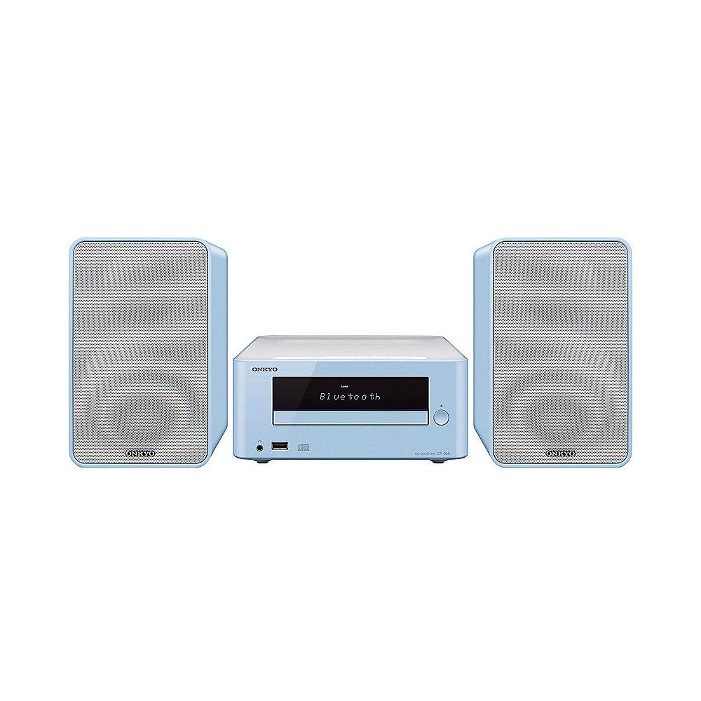Onkyo CS-265-LB  CD/MP3-Kompaktanlage mit Bluetooth NFC hellblau, Onkyo, CS-265-LB, CD/MP3-Kompaktanlage, Bluetooth, NFC, hellblau