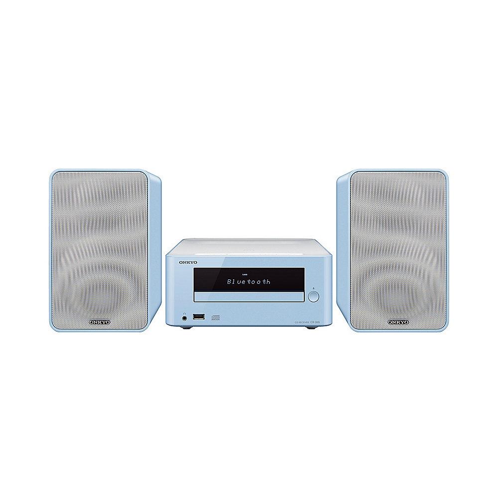 Onkyo CS-265-LB  CD/MP3-Kompaktanlage mit Bluetooth NFC hellblau