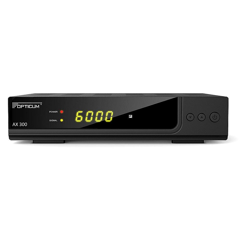 Opticum HD AX 300 HDTV-Satellitenreceiver (Full HD 1080p, HDMI, USB, S/PDIF)
