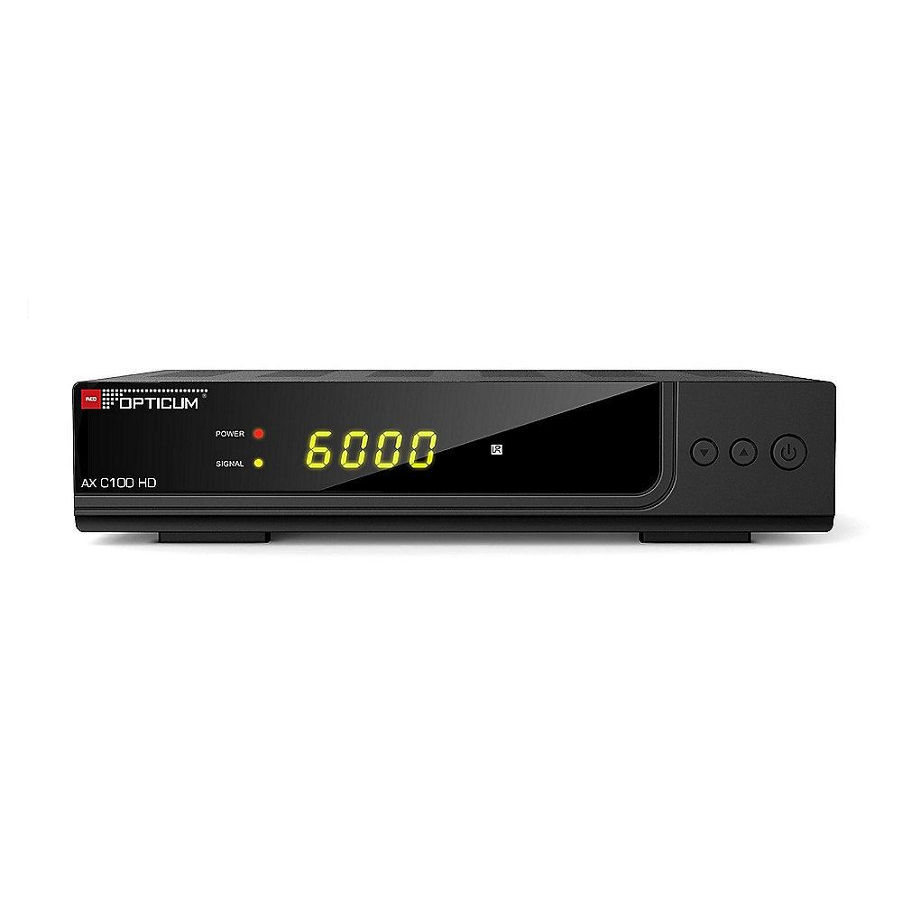 Opticum HD AX C100 HD Digital Kabelreceiver Full HD S-PDIF/Scart/HDMI/USB PVR