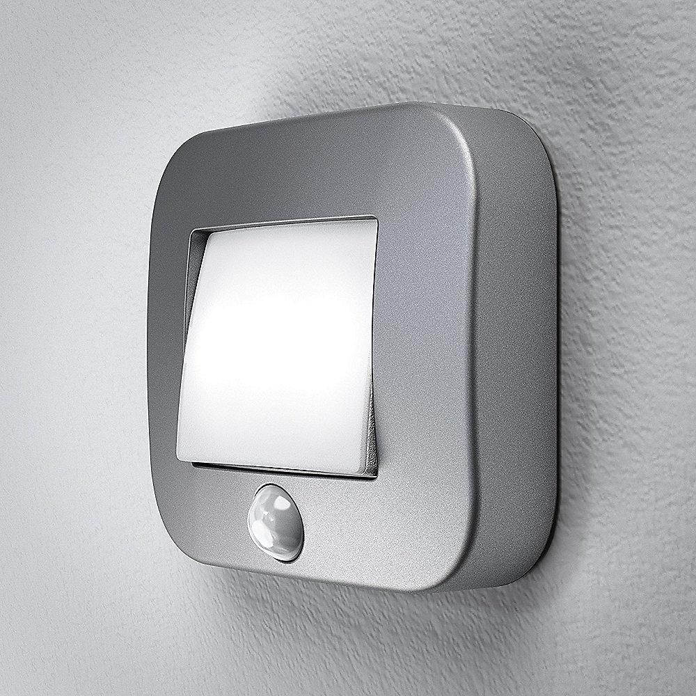 Osram Nightlux Hall Wandleuchte (Batteriebetrieb) silber