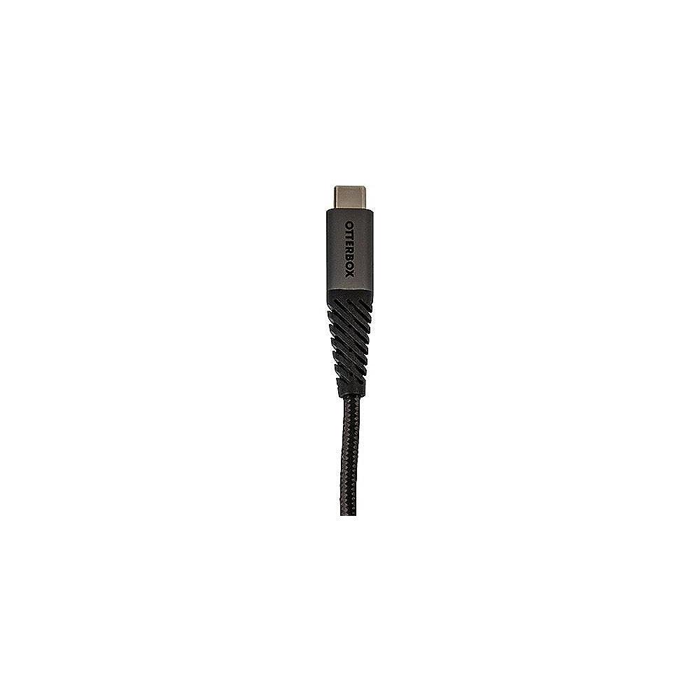 OtterBox USB Anschlusskabel 2m St. A zu St. C schwarz 78-51410