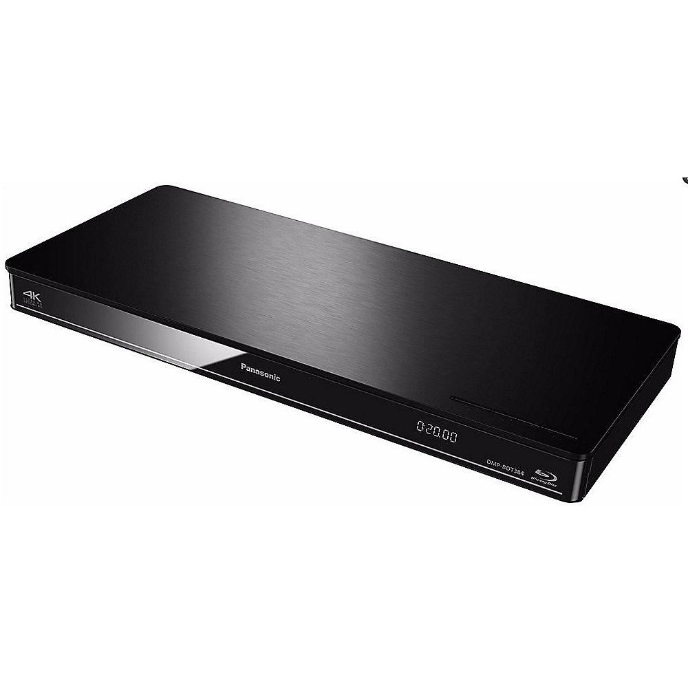 Panasonic DMP-BDT384 Schwarz 3D Blu-ray Player WLAN 4K DLNA, Panasonic, DMP-BDT384, Schwarz, 3D, Blu-ray, Player, WLAN, 4K, DLNA