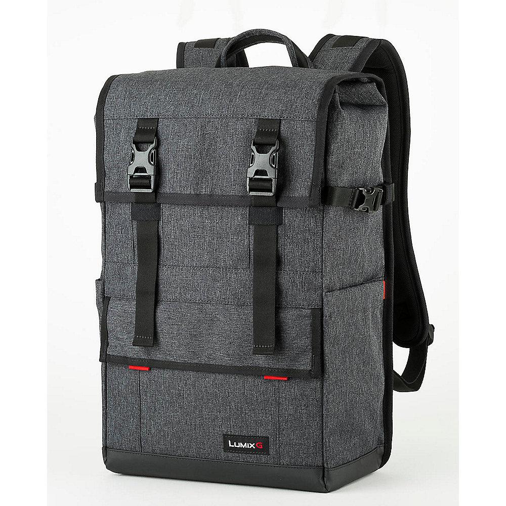 Panasonic DMW-PB10 Rucksack mit Regenschutz, Seiten-/Außentasche, Griff, Panasonic, DMW-PB10, Rucksack, Regenschutz, Seiten-/Außentasche, Griff