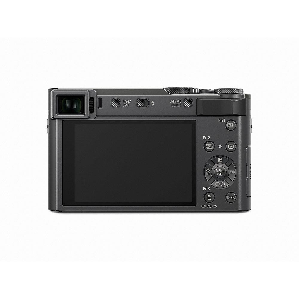 Panasonic Lumix DMC-TZ202 Reisezoom-Kamera silber WiFi BLE