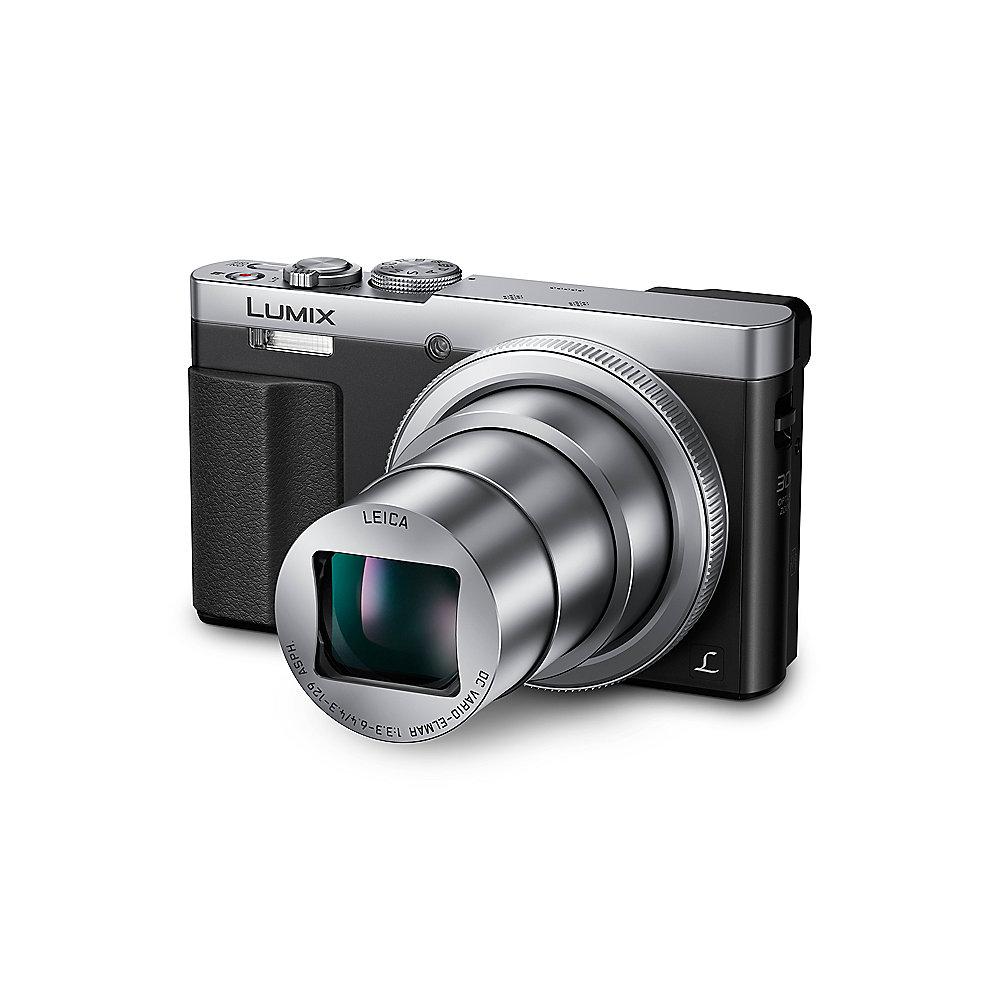 Panasonic Lumix DMC-TZ71 Digitalkamera silber, Panasonic, Lumix, DMC-TZ71, Digitalkamera, silber