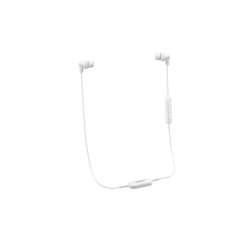 Panasonic RP-NJ300BE-W In-Ear Kopfhörer Bluetooth in weiß, Panasonic, RP-NJ300BE-W, In-Ear, Kopfhörer, Bluetooth, weiß