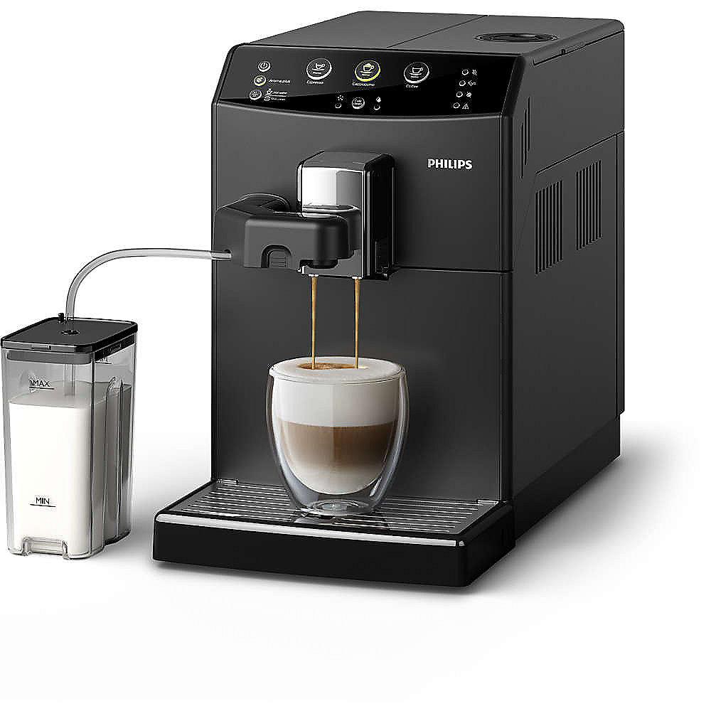 Philips HD8829/01 Kaffeevollautomat, 3000 Serie Easy Cappuccino, Schwarz, Philips, HD8829/01, Kaffeevollautomat, 3000, Serie, Easy, Cappuccino, Schwarz