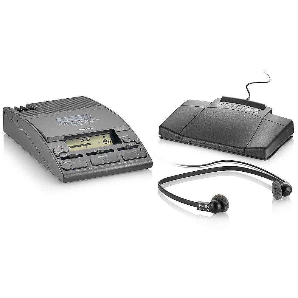 Philips LFH0730T analoges Schreibtisch-Transkriptionssystem Minikassette