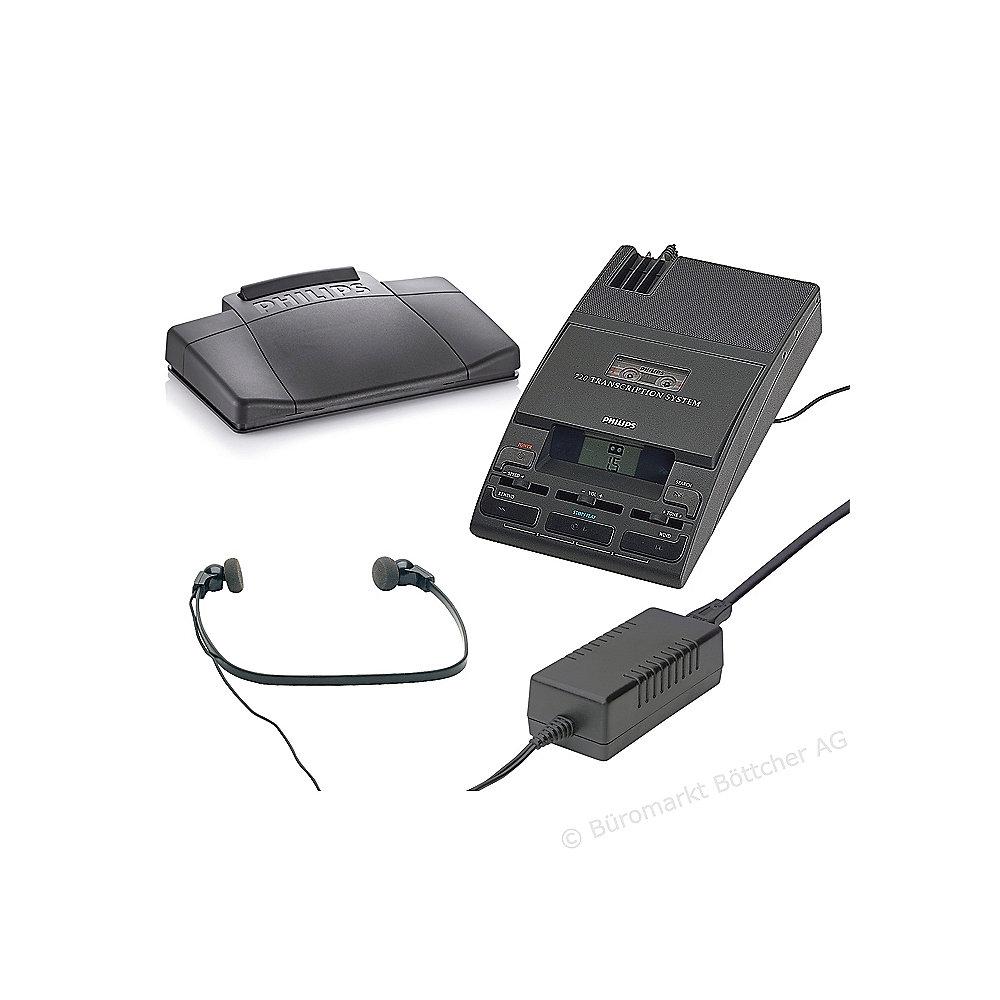 Philips LFH720T Desktop 720T Analoges Wiedergabe Set für Minikassette