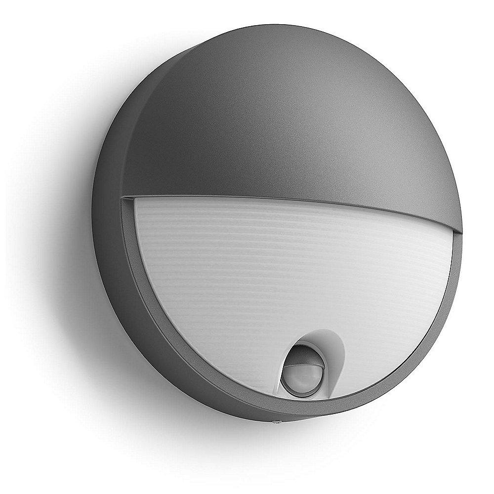 Philips myGarden Capricorn LED-Außenwandleuchte mit Bewegungssensor anthrazit