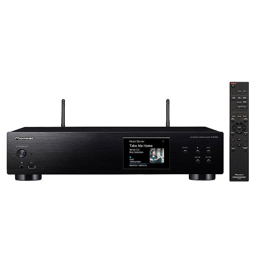 Pioneer N-30AE Pure Audio Netzwerk-Player HiRes USB Multiroom schwarz, Pioneer, N-30AE, Pure, Audio, Netzwerk-Player, HiRes, USB, Multiroom, schwarz