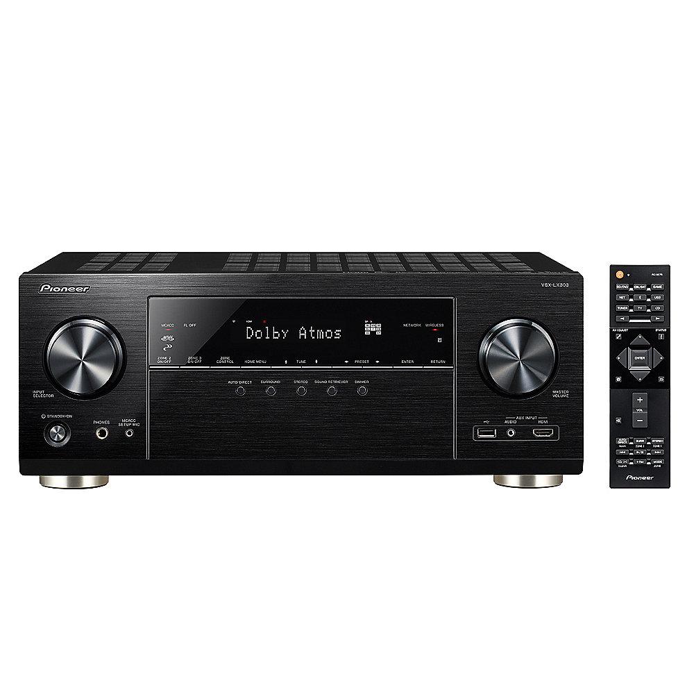 Pioneer VSX-LX303 9.2 AV Receiver 4K DTS:X WiFi BT Dolby Atmos Multiroom sw