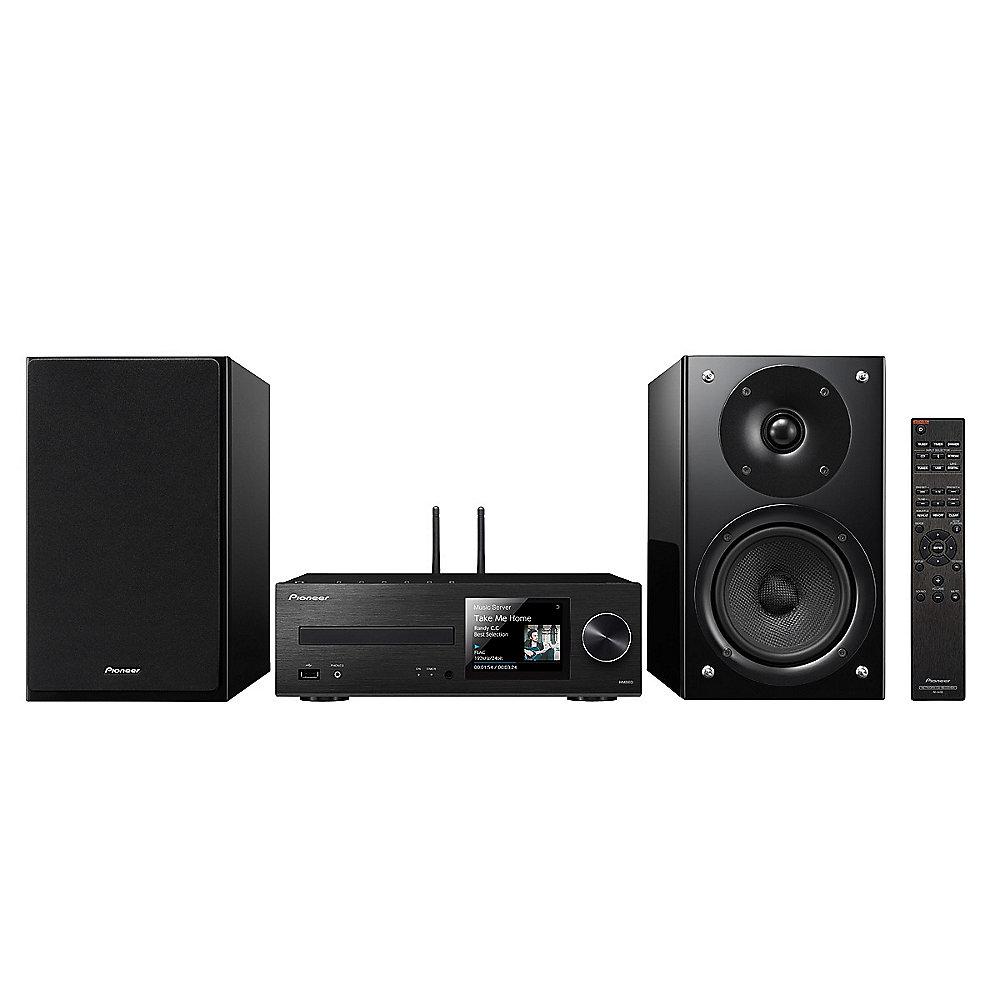 Pioneer X-HM76-B Micro HiFi-System USB Netzwerk Bluetooth schwarz, Pioneer, X-HM76-B, Micro, HiFi-System, USB, Netzwerk, Bluetooth, schwarz