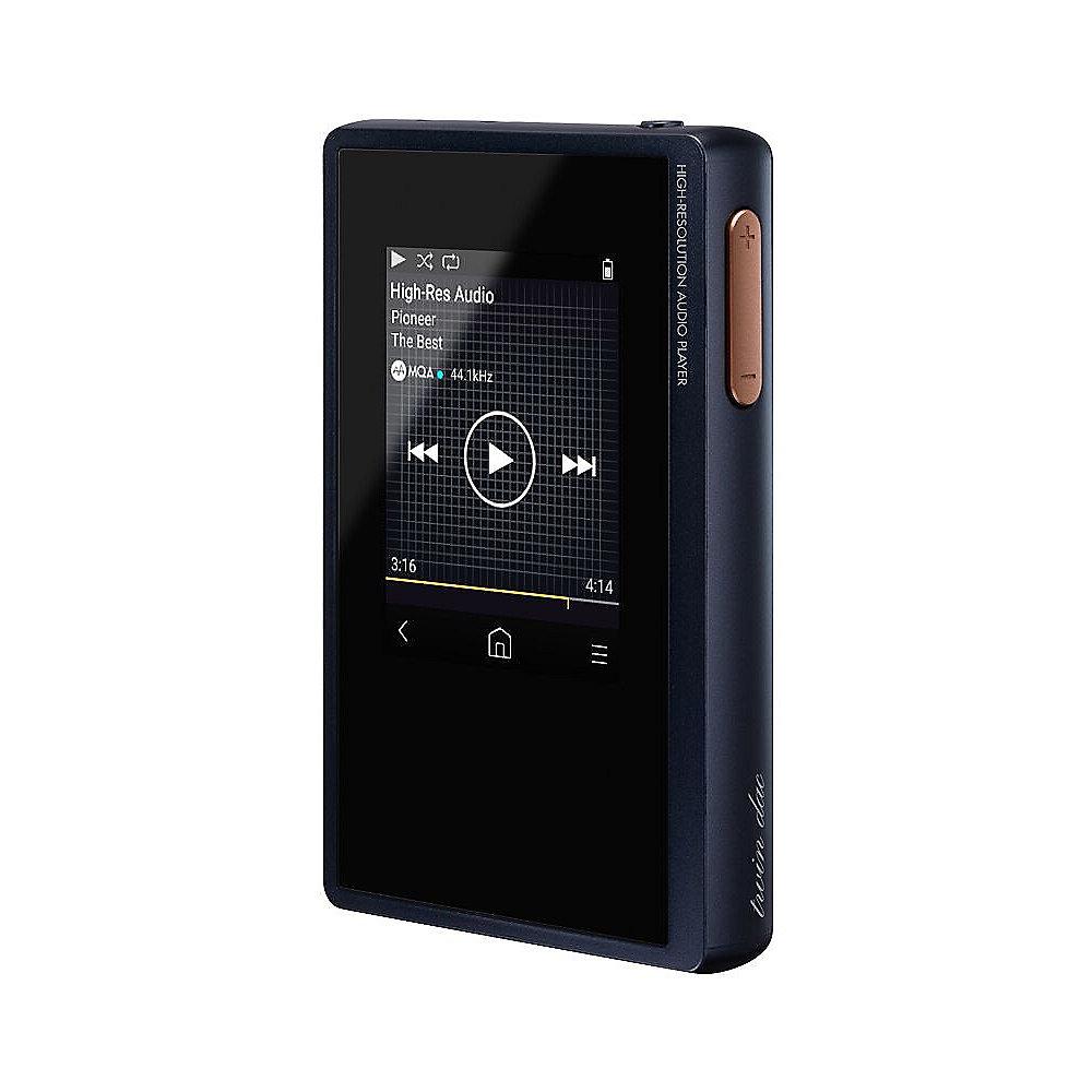 Pioneer XDP-02U-L portabler Compact High-Res Audio Player, Navy Blue