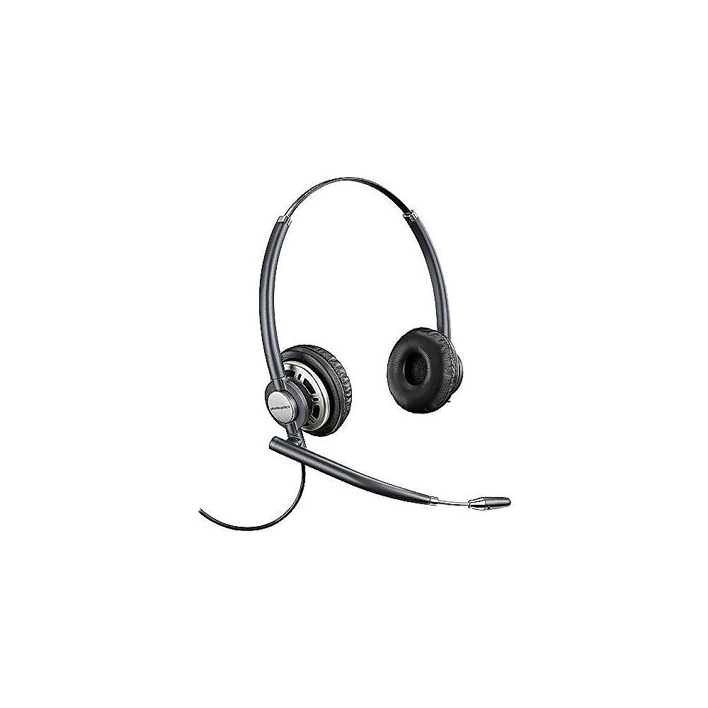 Plantronics EncorePro HW720 Binaurales Noise Cancelling Kopfbügel Headset