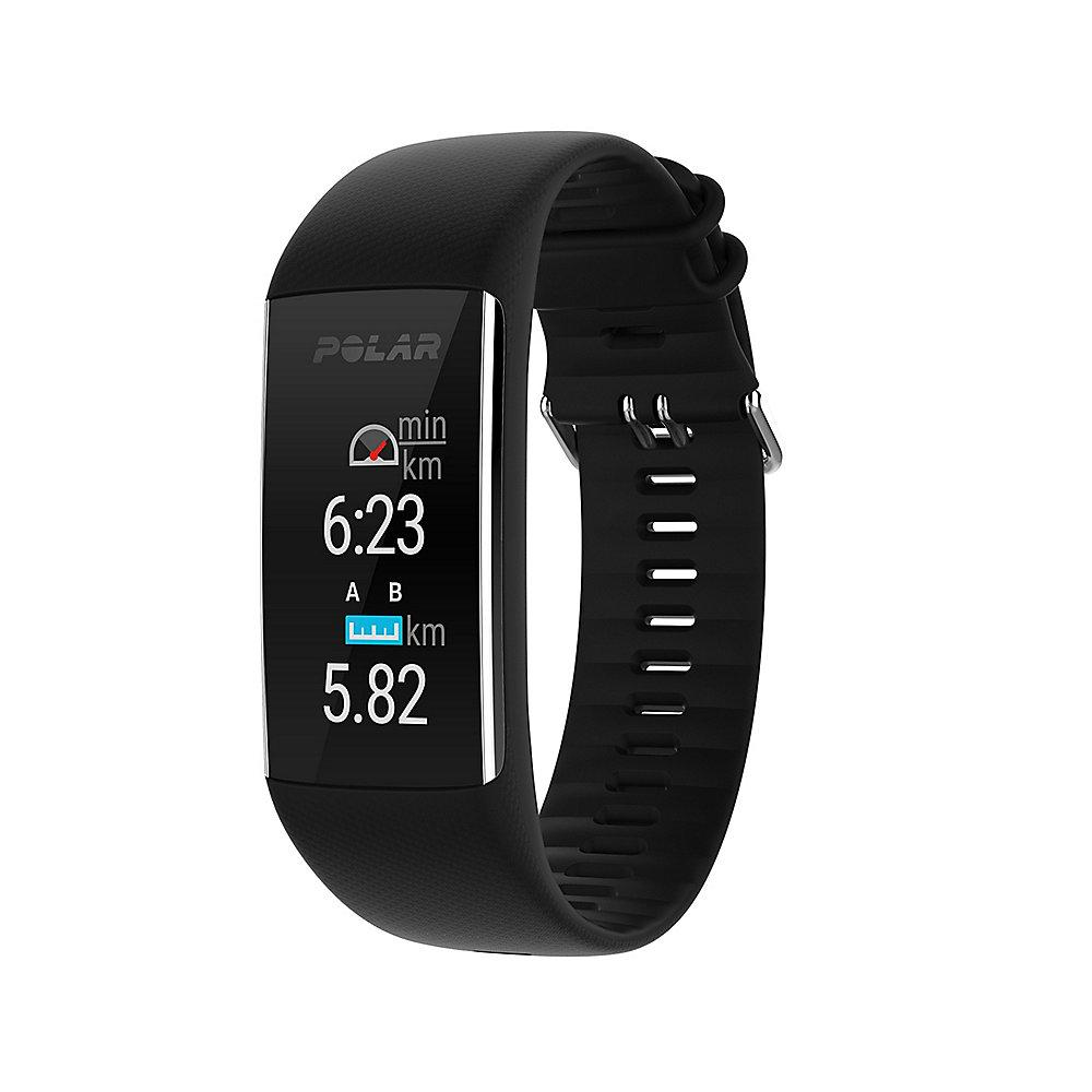 Polar A370 Schwarz M/L Fitnesstracker mit intelligenter 24/7 Pulsmessung