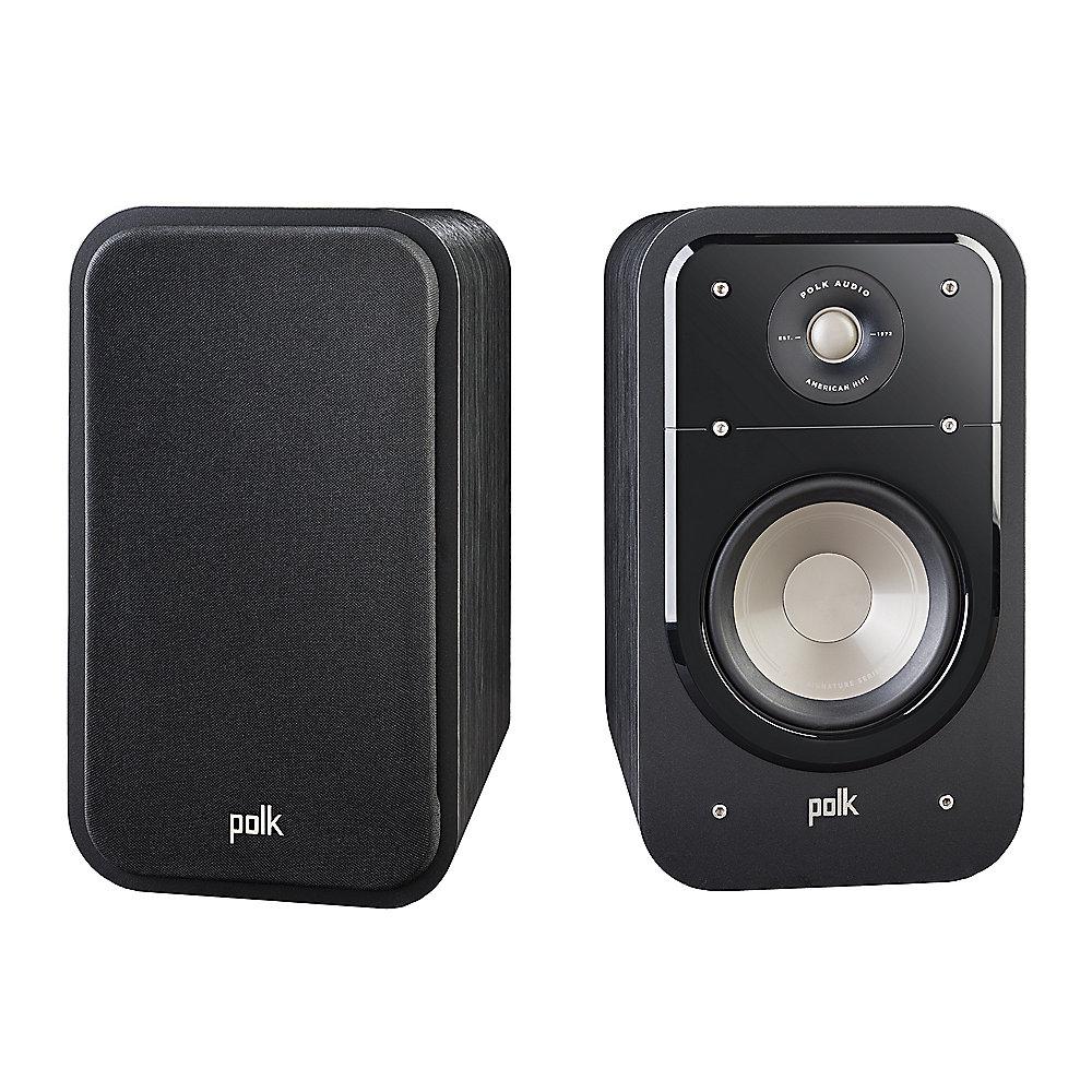 Polk Signature S20 Regallautsprecher High-Res Standard schwarz –Paar-