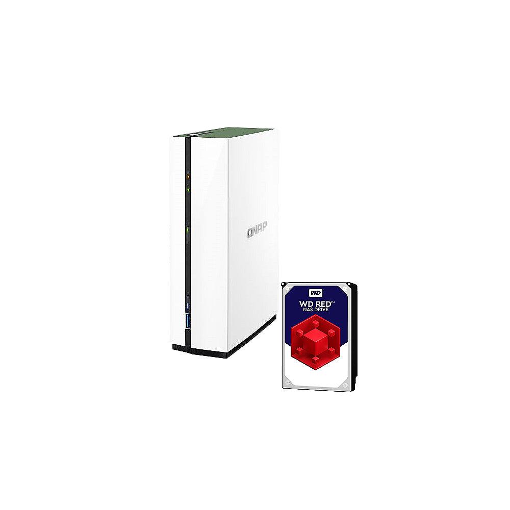 QNAP TS-128A NAS System 1-Bay 1TB inkl. 1x 1TB WD RED WD10EFRX